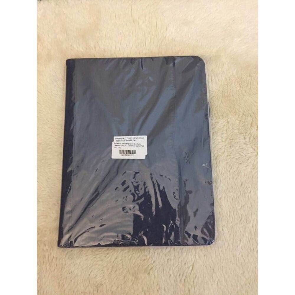 Insten-iPad Pro 12.9" 2018, PU Leather Case-Blue